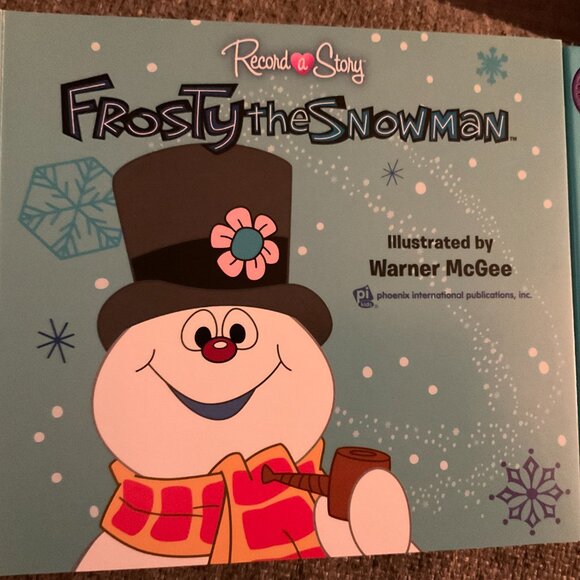 Frosty the Snowman - Collectable Record a Story Used working good condition - Picture 3 of 4
